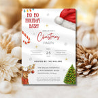 Holiday Christmas Bash Invitation