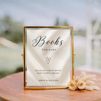 Elegant Gender Reveal Books for Baby Sign