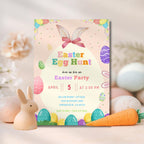 Easter Egg Hunt Party Invitation