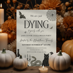 Gothic Halloween Party Invitation
