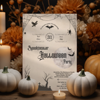 Vintage Spooktacular Halloween Party Invitation