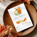 Let's Gather Thanksgiving Dinner Invitation