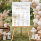 Gold Candle Baptism Seating Chart