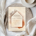 Watercolor Boho Housewarming Party Invitation