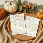Handdrawn Friendsgiving Gathering Invitation