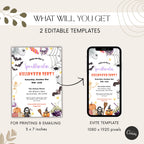 Halloween Party Invitation Spooky Theme