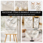Elegant Gender Reveal Books for Baby Sign