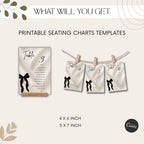 Black Bow Birthday Seating Chart