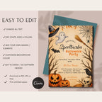 Spooktacular Halloween Party Invitation