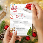 Holiday Christmas Bash Invitation