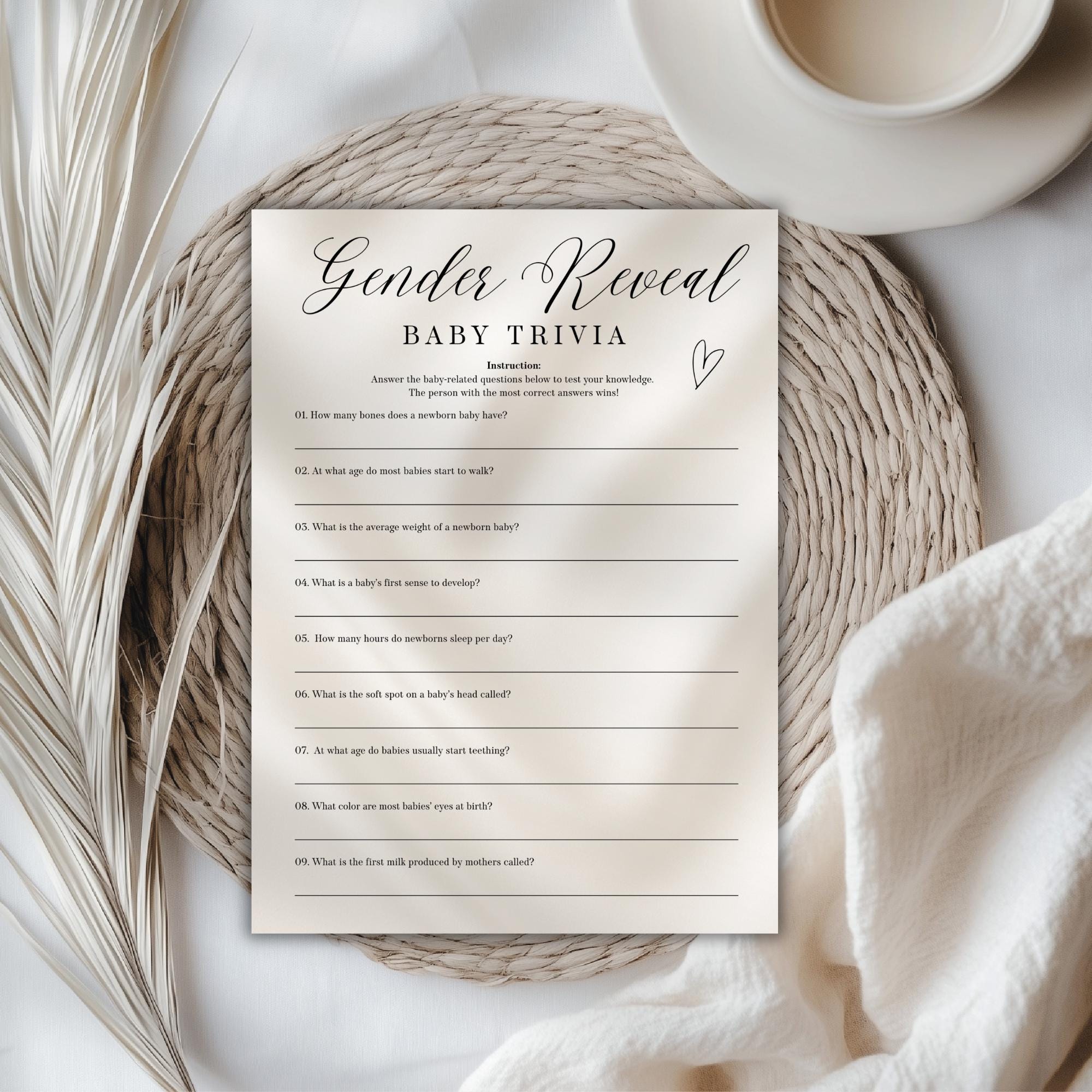 30 Elegant Gender Reveal Games