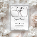 Minimal 60th Birthday Invitation