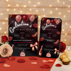 Galentines Girls Night Invitation