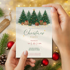 Christmas Tree Party Invitation