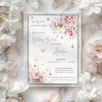 Watercolor Wildflower Birthday Brunch Invitation