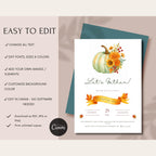 Let's Gather Thanksgiving Dinner Invitation