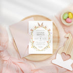 Floral Easter Brunch Invitation