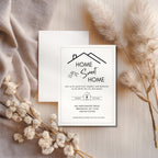 Minimalist Housewarming Invitation Template