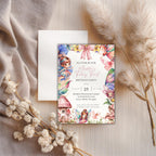 Whimsical Fairy First Birthday Invitation