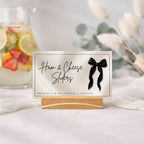 Black Bow Food Labels