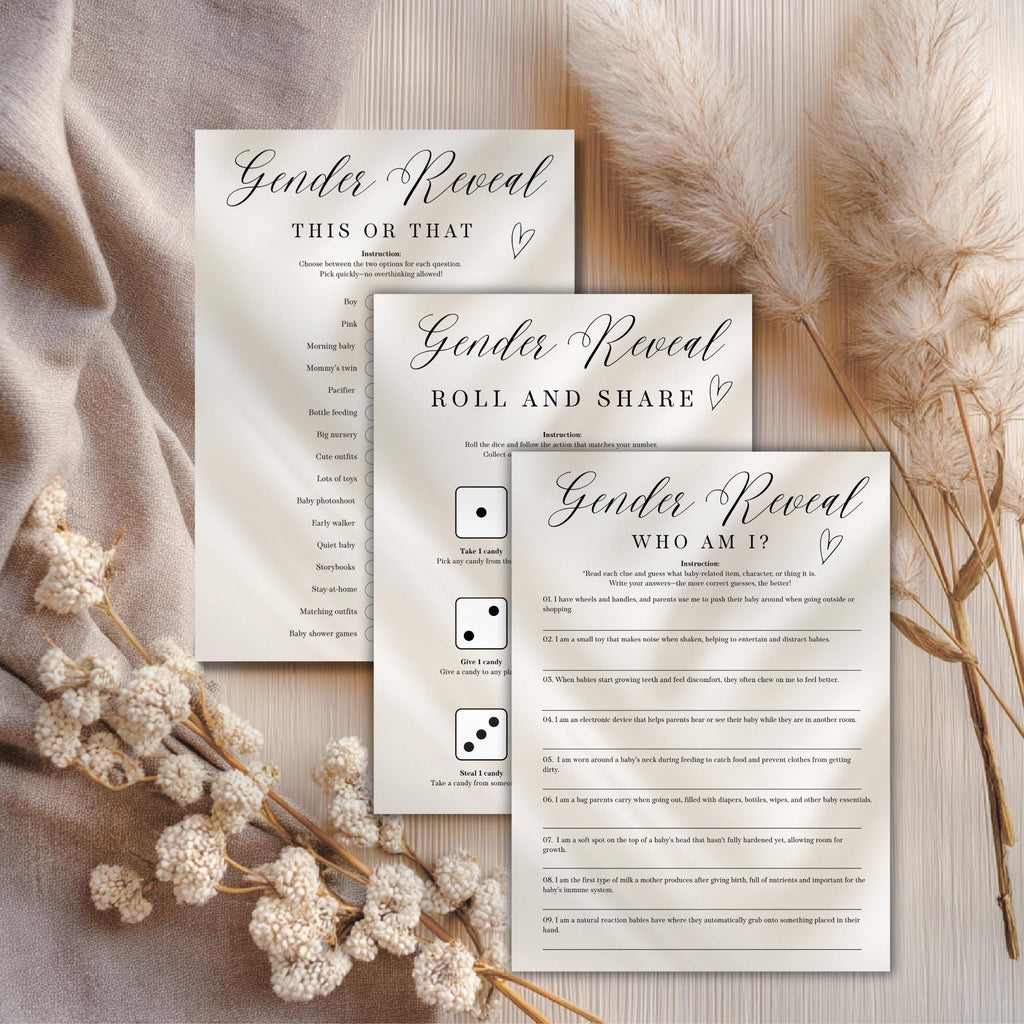 30 Elegant Gender Reveal Games