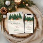 Christmas Tree Party Invitation