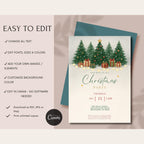 Christmas Tree Party Invitation