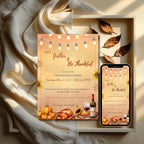 Rustic Thanksgiving Dinner Invitation