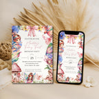 Whimsical Fairy First Birthday Invitation