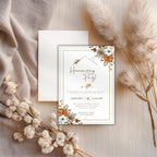 Floral Housewarming Party Invitation