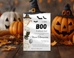 Halloween Baby Shower Invitation Little Boo
