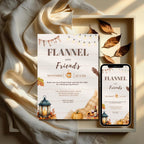 Flannel & Friends Thanksgiving Dinner Invitation