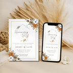 Floral Housewarming Party Invitation