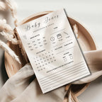 Gender Reveal Predictions and Advice Card