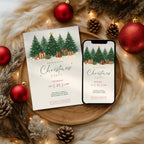 Christmas Tree Party Invitation