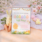 Watercolor Easter Egg Hunt Invitation