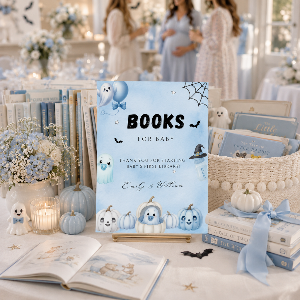 Little Boo Blue Books for Baby Sign