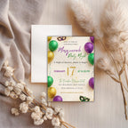 Masquerade Party Night Invitation