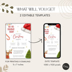 Holiday Christmas Bash Invitation