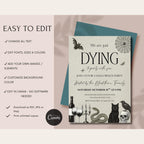 Gothic Halloween Party Invitation