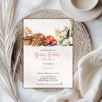Elegant Champagne Brunch Birthday Invitation