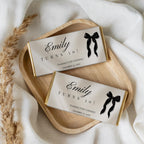 Black Bow Chocolate Bar Wrappers