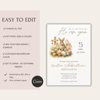 Religious Easter Party Invitation