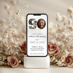 Minimalist Photo Ninety 90th Birthday Invitation