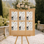 Black Bow Birthday Seating Chart