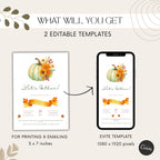 Let's Gather Thanksgiving Dinner Invitation