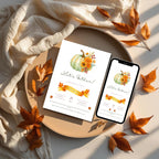 Let's Gather Thanksgiving Dinner Invitation