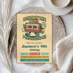 Retro 80s Cassette Tape 40th Birthday Invitation