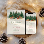 Christmas Tree Party Invitation