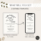 Minimalist Housewarming Invitation Template